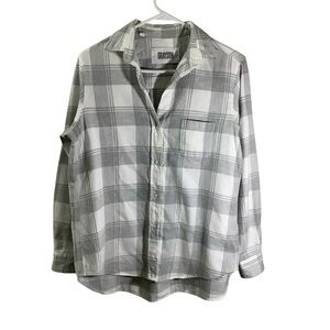 Grayson Women’s Gray Plaid Shirt